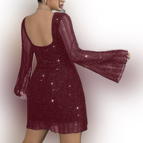 ❤️🪩 PLUS Sequin Dress 🪩❤️ - Picture 2 of 8